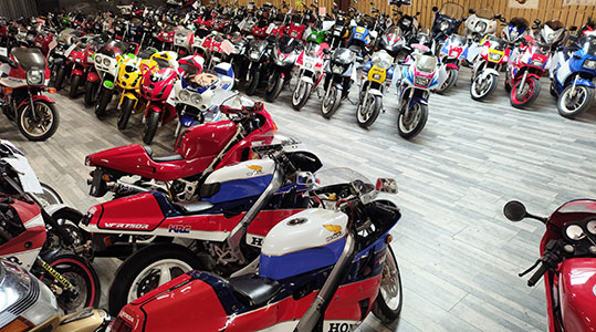 Nos motos de collection